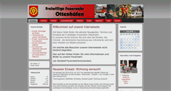 Desktop Screenshot of feuerwehr-ottenhoefen.de
